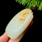 和田玉籽料无事牌（61.8g）