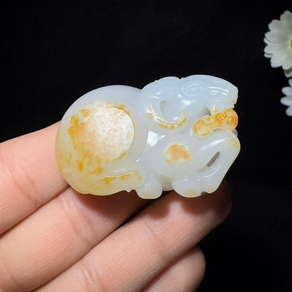 和田玉籽料样样如意（43.2g）