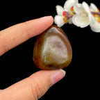 和田玉红沁皮籽料原石（39.4g）