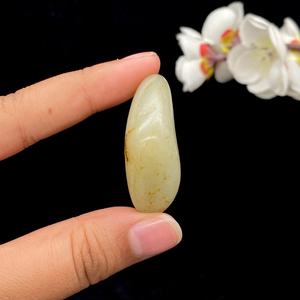 和田玉洒金皮籽料挂件（24.4g）