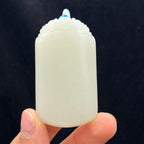 和田玉籽料无事牌（61.2g）