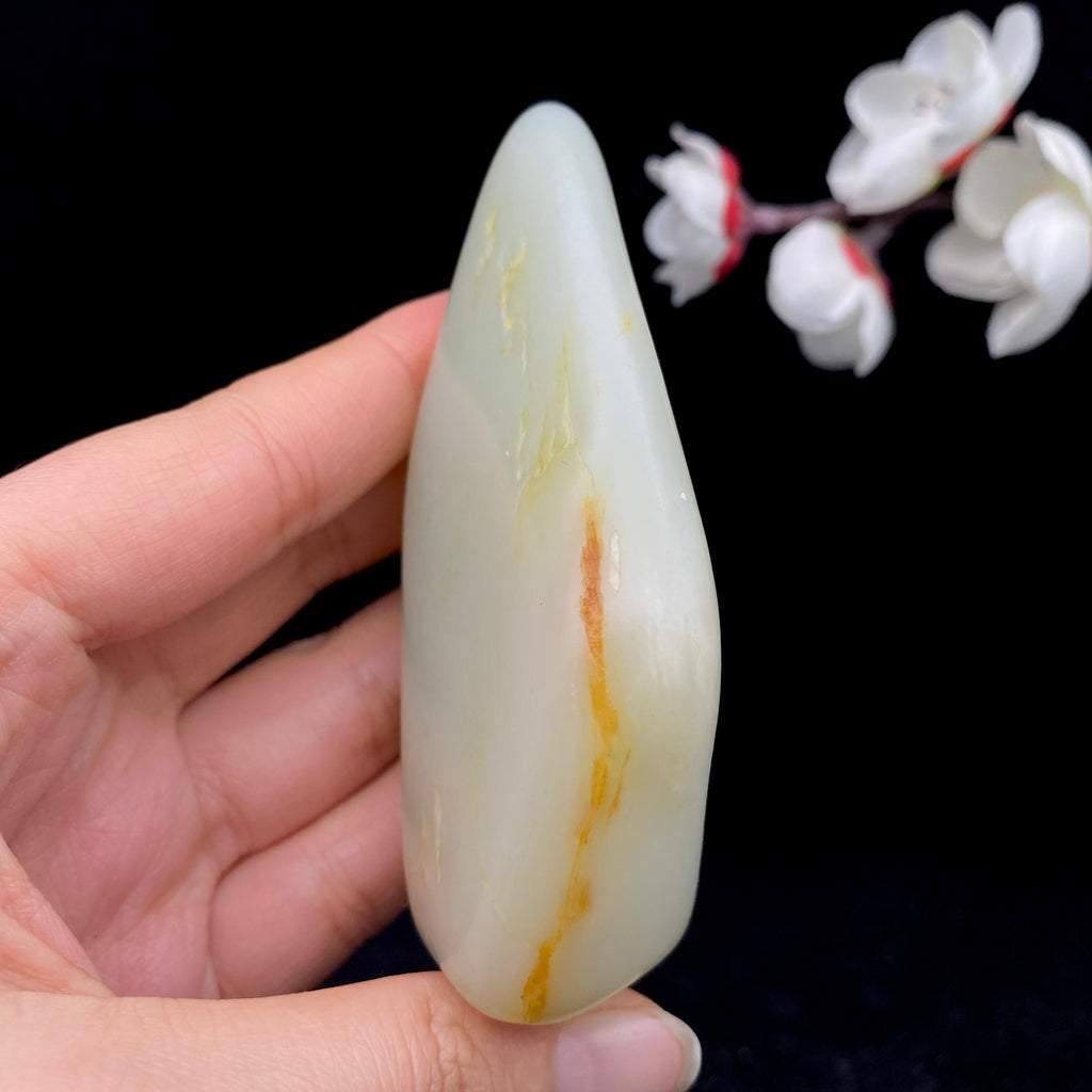 和田玉高青白玉籽料（184.6g）