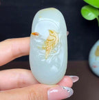 新疆和田玉籽料喜事连连（65.2g）