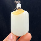 和田籽料无事牌（53.0g）