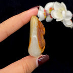 和田玉籽料【仿古龙】（51.3g）