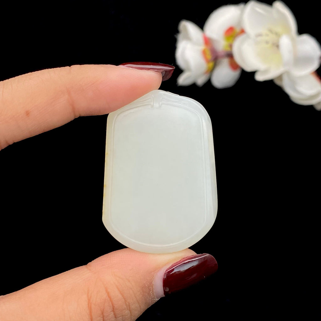 和田玉籽料【平安无事牌】（24.9g）