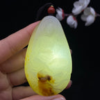 和田玉籽料【观音】（69.8g）