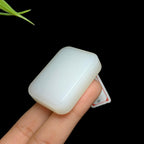 和田山料羊脂白玉无事牌（39.0g）