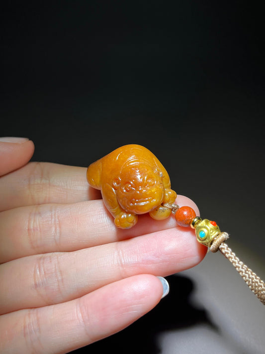 和田籽料虎虎生威（21.3g）