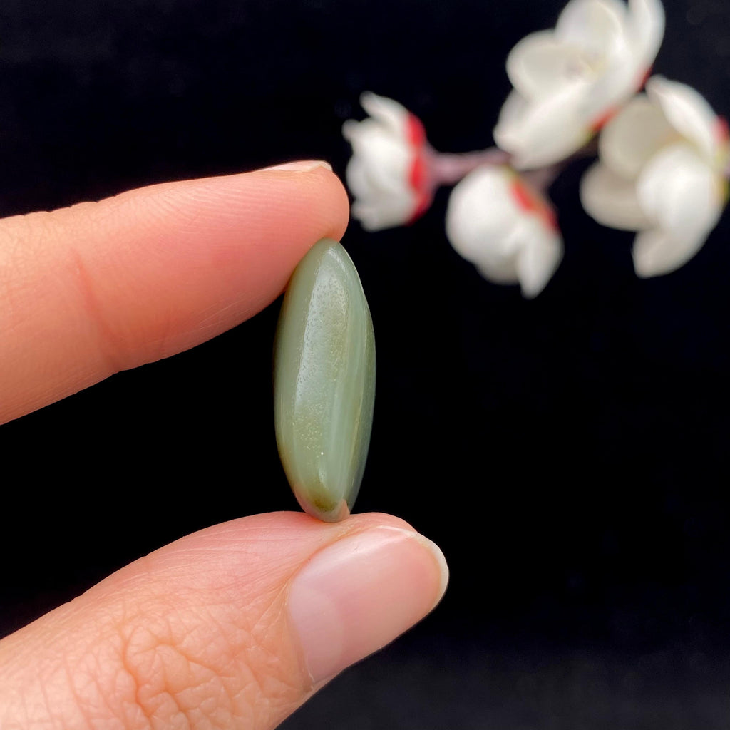 和田玉秋梨皮沙枣青籽料（4.8g）