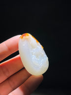 和田玉籽料观音（54.7g）