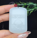 和田玉羊脂白玉大势至菩萨（61.1g）