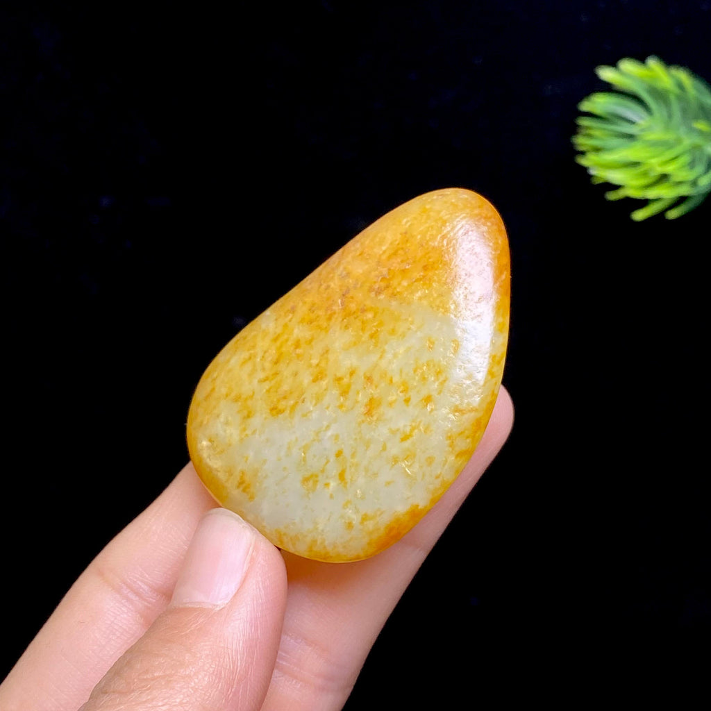 和田玉洒金皮白肉籽料（42g）