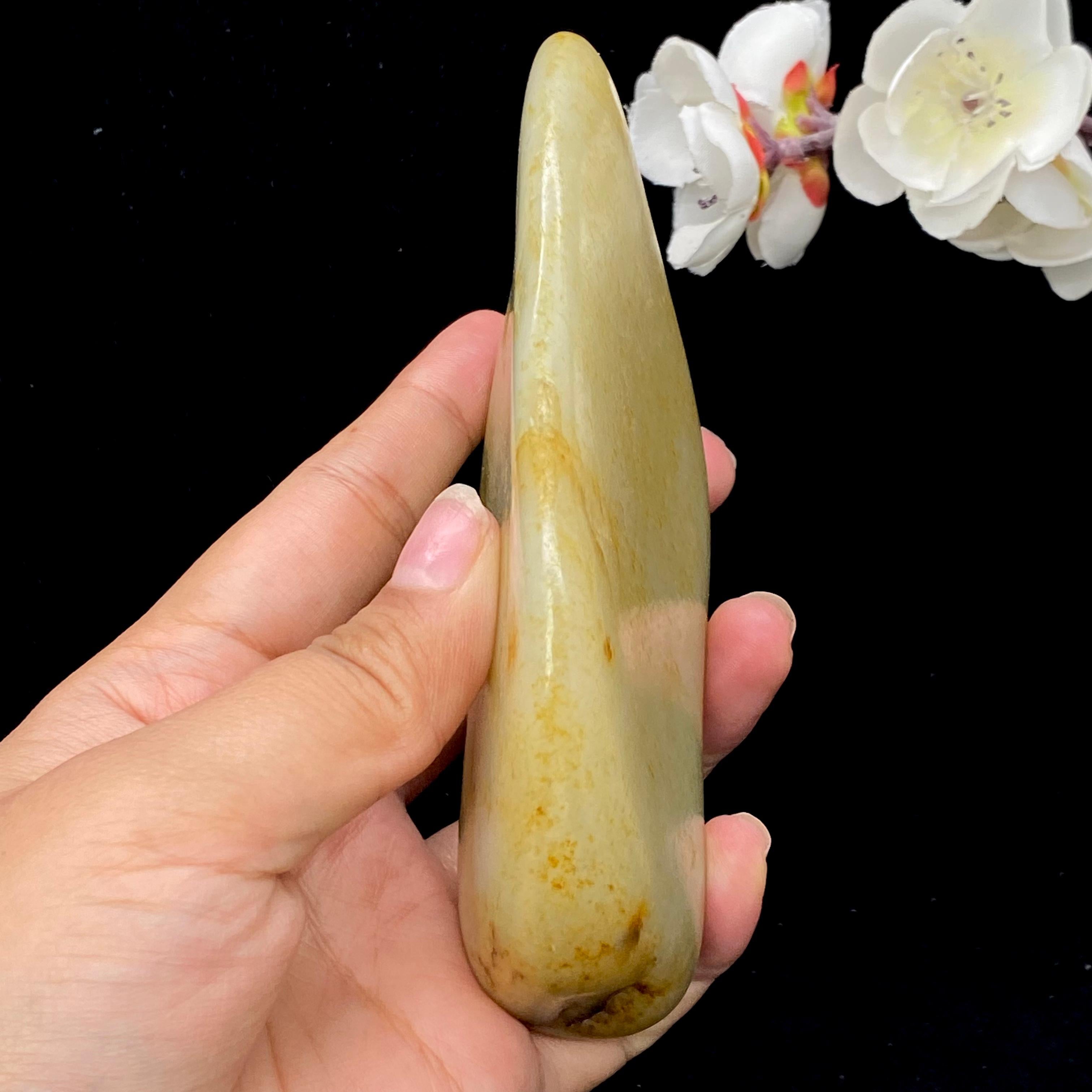 和田玉满洒金皮籽料（407.3g）