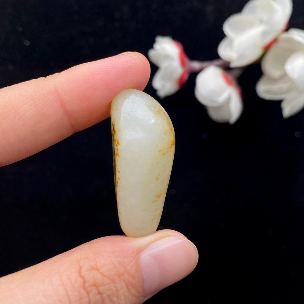 和田玉洒金皮籽料吊坠籽（14.5g）