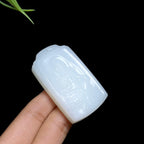 和田白玉御龙观音（45.5g）