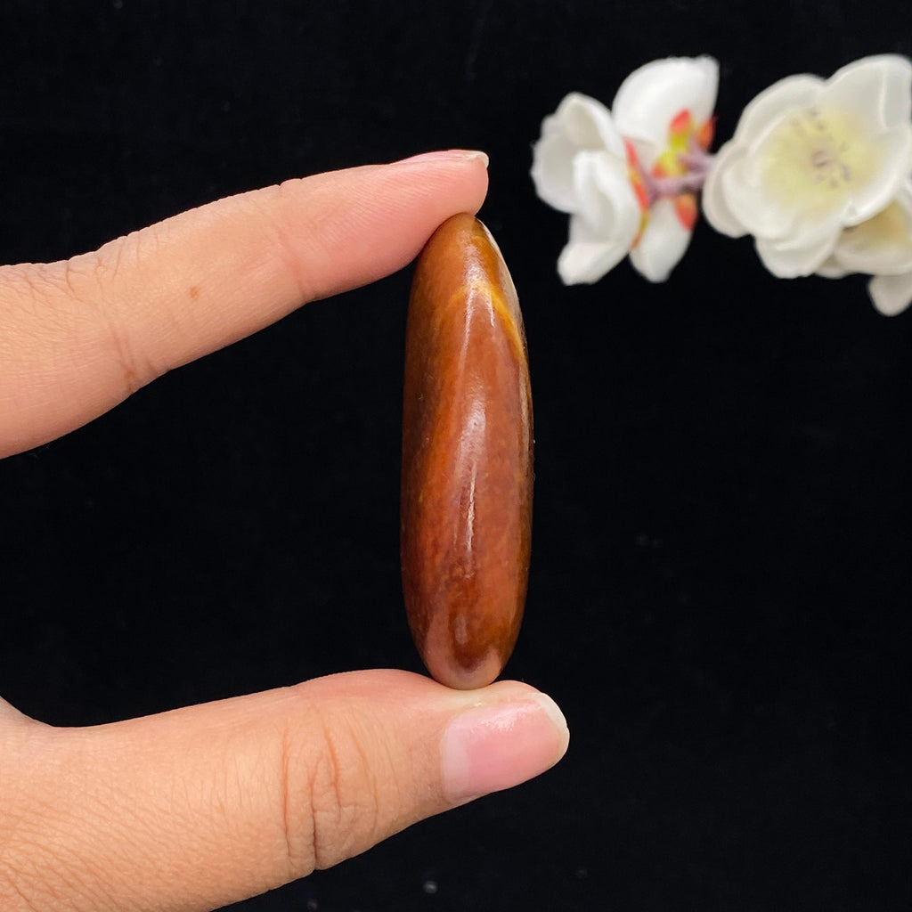 和田玉红沁皮籽料挂件（44.8g）