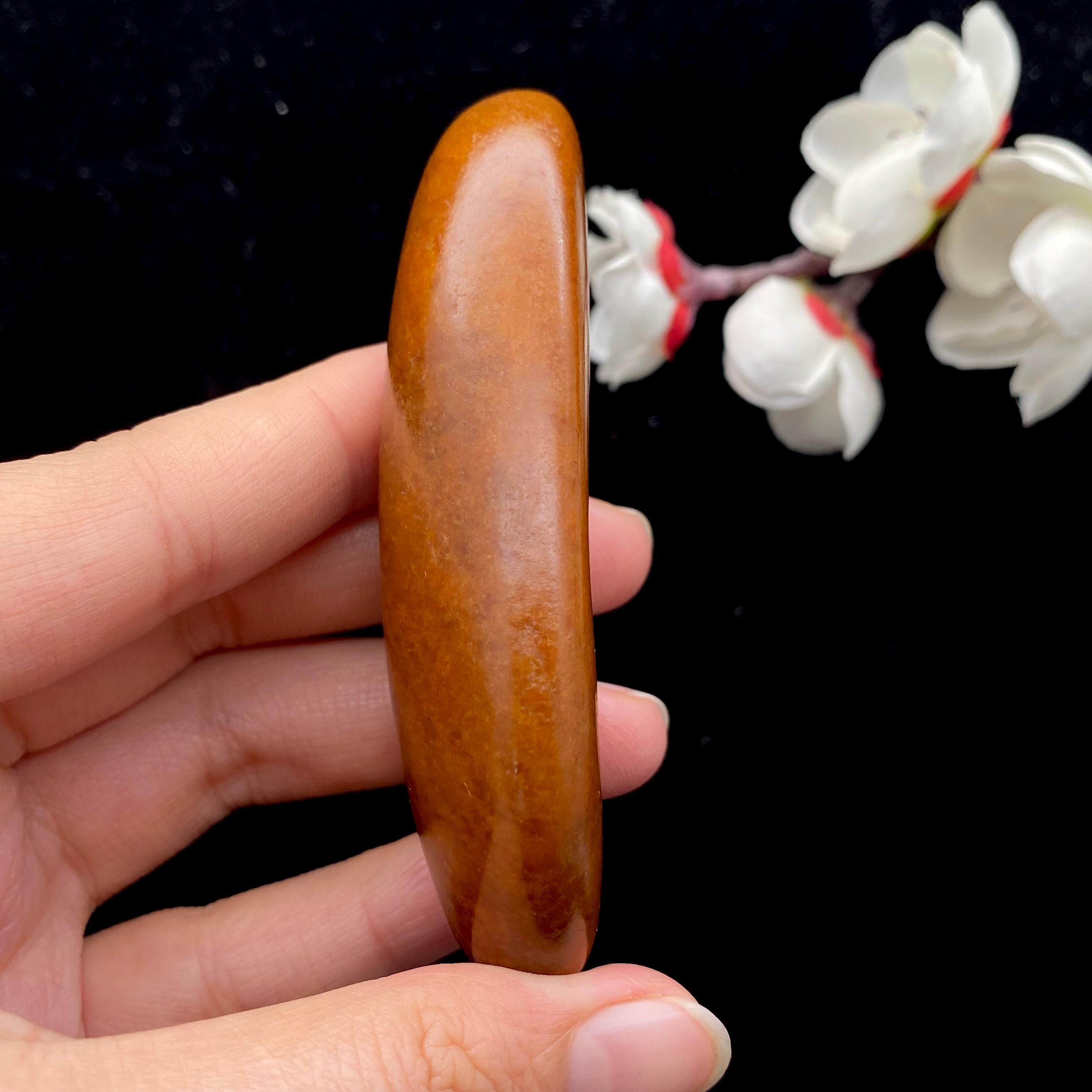 和田玉红沁皮籽料（77.8g）