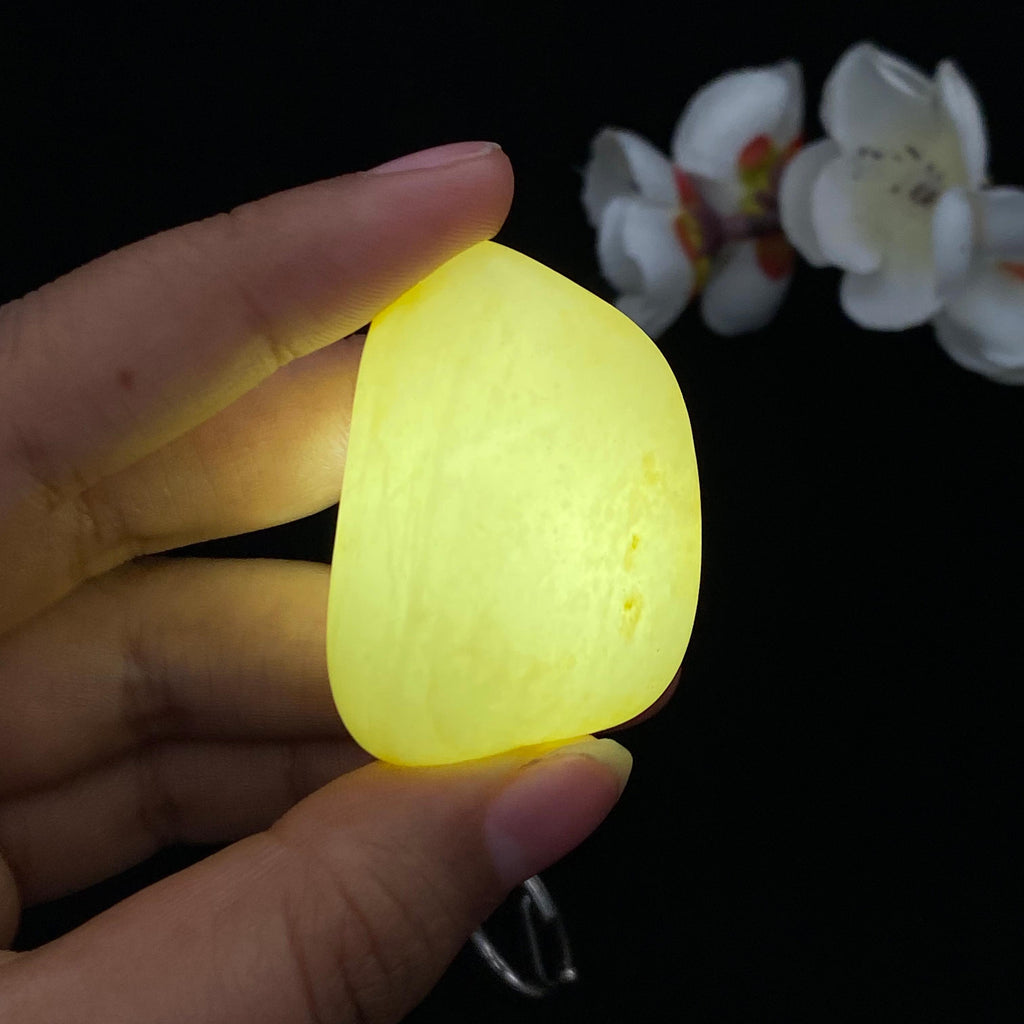 和田玉黄皮籽料挂件（40.6g）