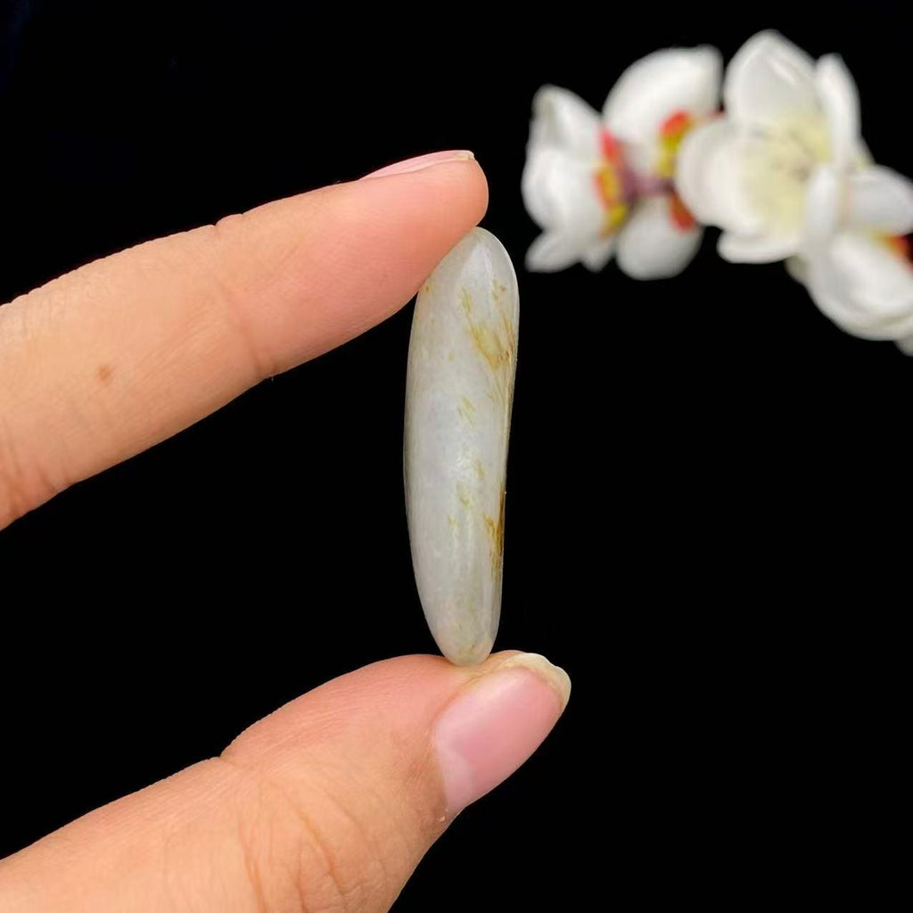 【超值推荐】和田玉洒金皮青花底籽料吊坠籽（15g）