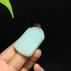 和田山料白玉无事牌挂件（38.4g）
