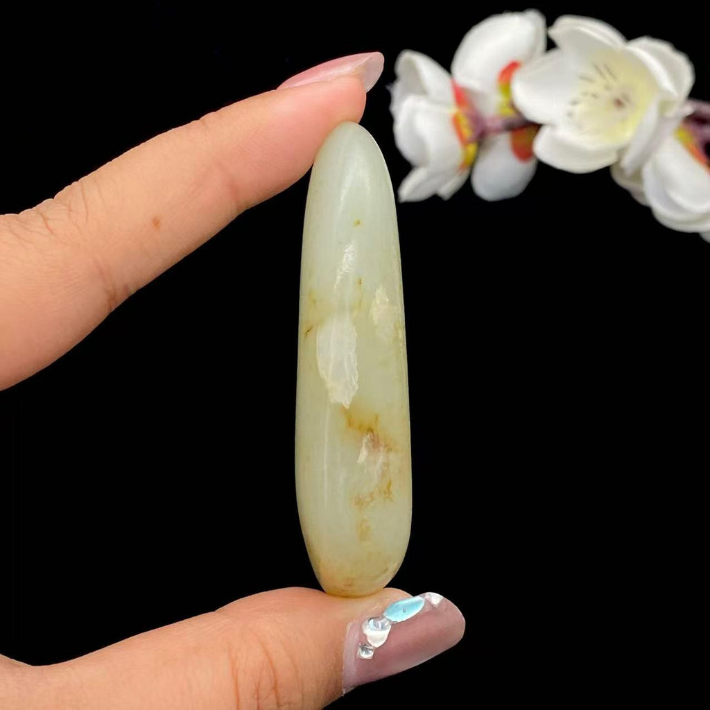 和田玉洒金皮籽料挂件（41.2g）