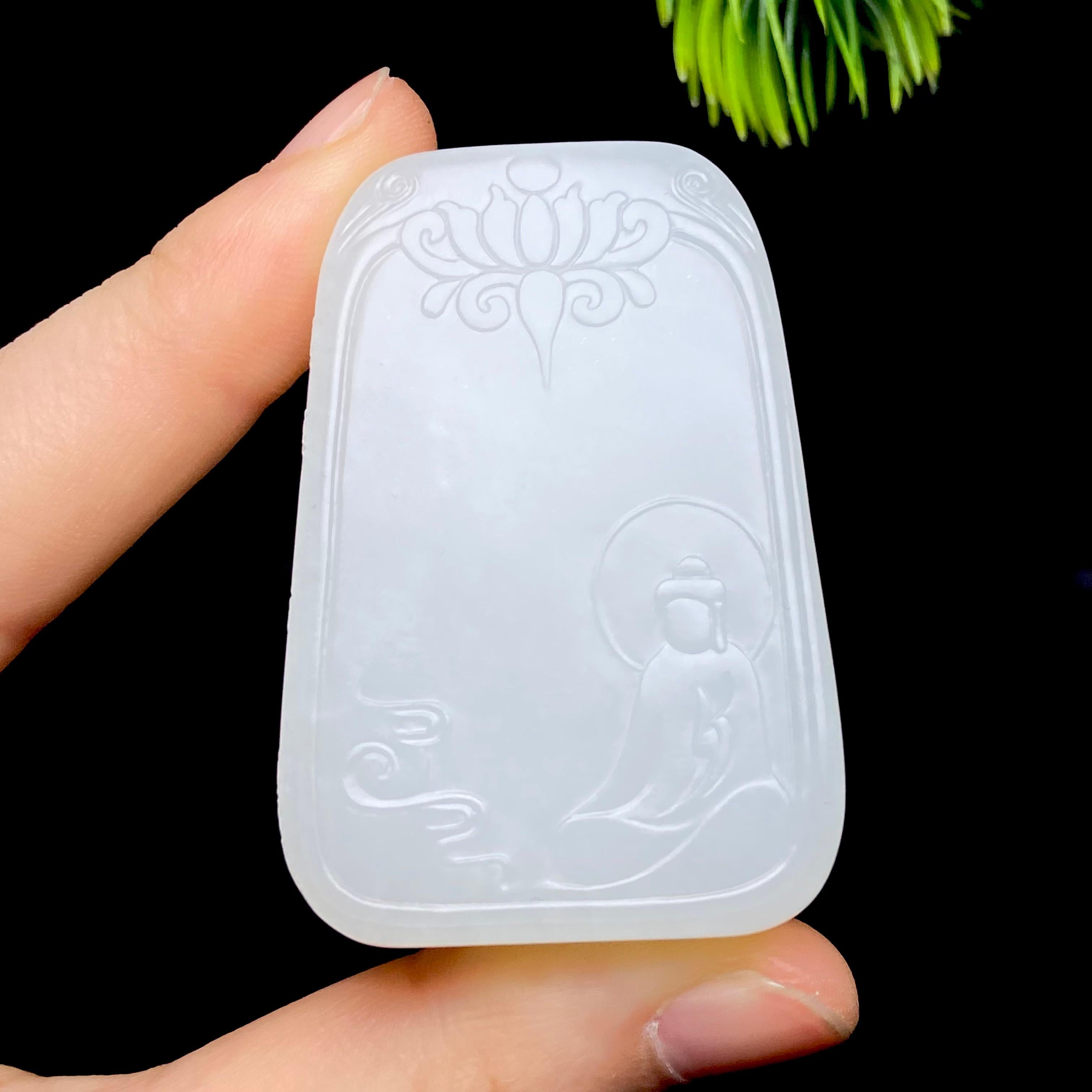 和田玉籽料大日如来（57.6g）