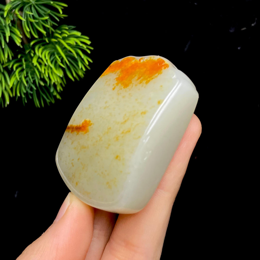 和田玉籽料无事牌（68.2g）