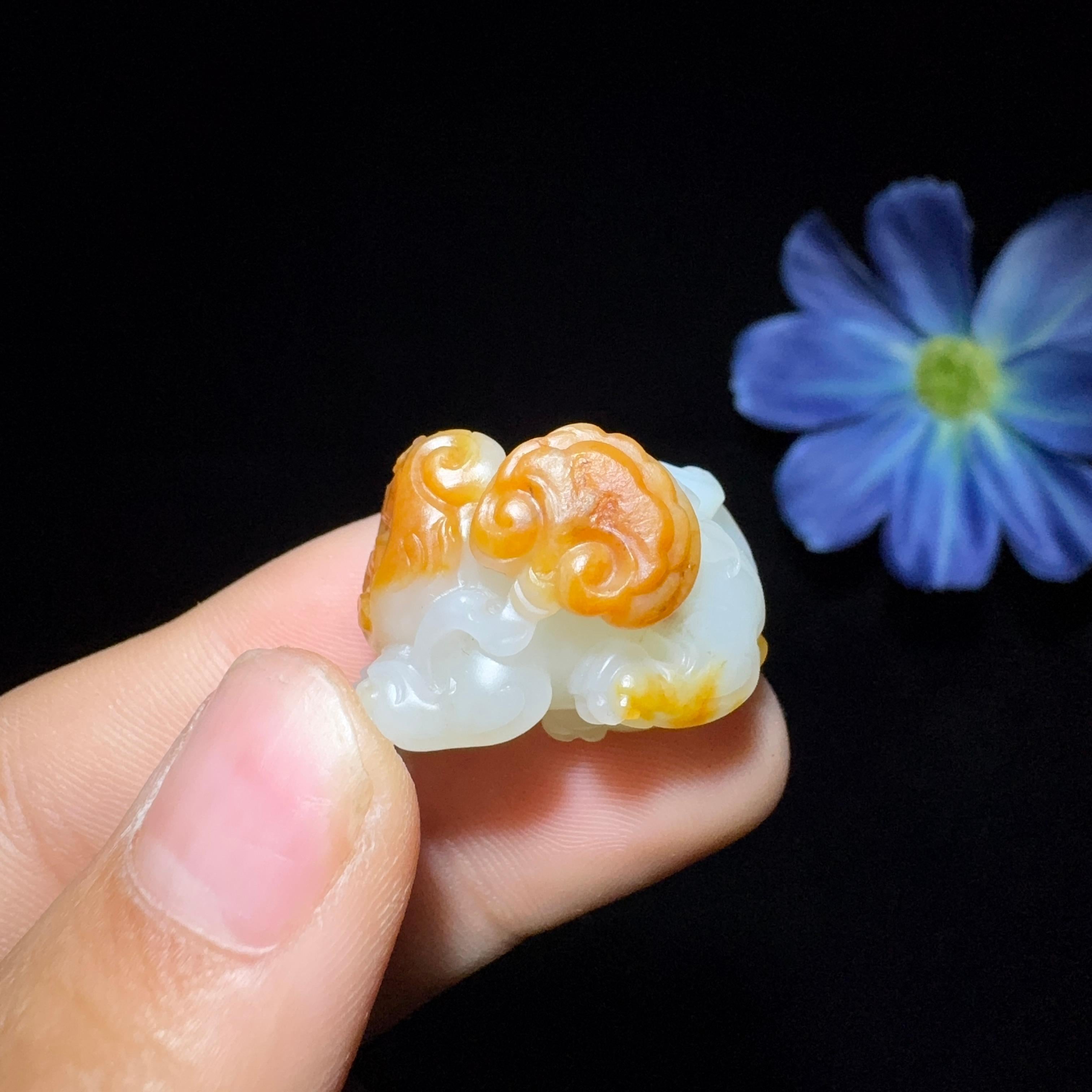 和田玉籽料老虎（12.6g）