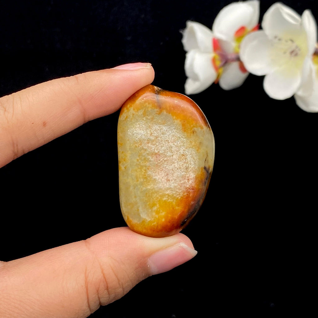 和田玉聚黑皮籽料挂件（39.4g）