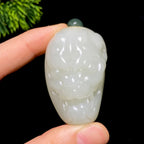 和田玉籽料兽面（72.7g）