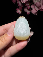 和田玉糖白玉佛公（30.0g）