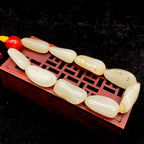 和田玉洒金皮【精品手串】（39.8g）
