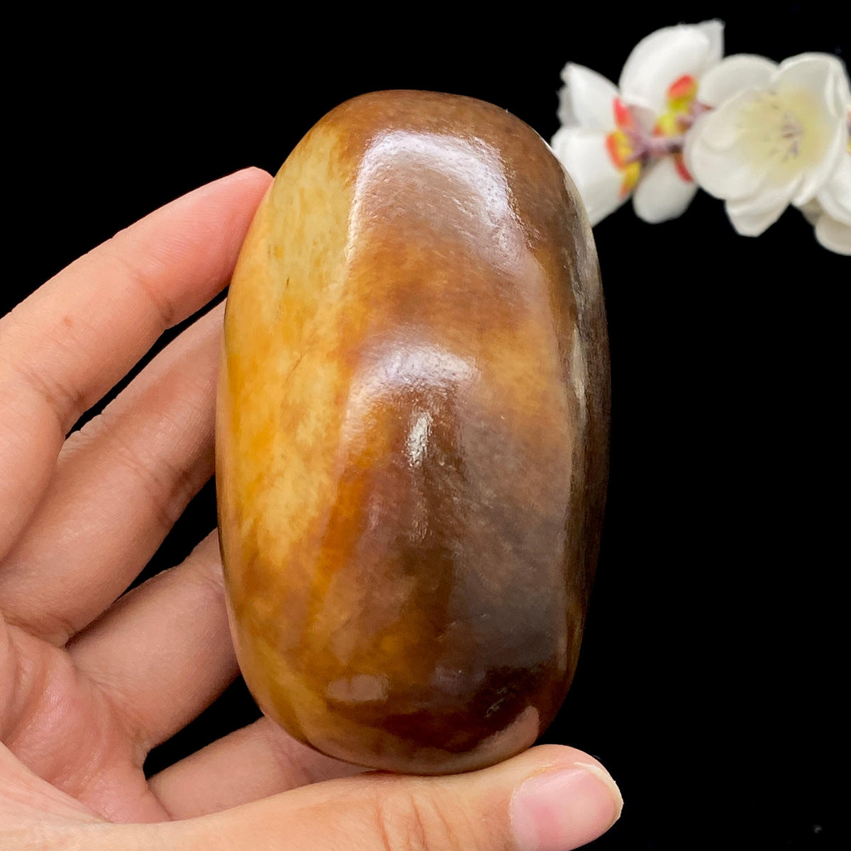 和田玉秋梨黄皮籽料（456.4g）