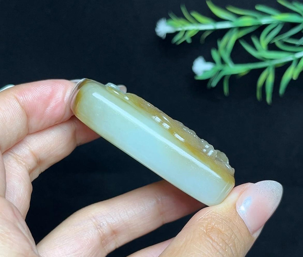 和田玉糖白下山虎（70.0g）