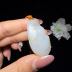 和田玉籽料挂件佛公（31.3g）