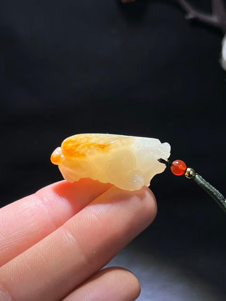 和田玉籽料龙龟（14.7g）
