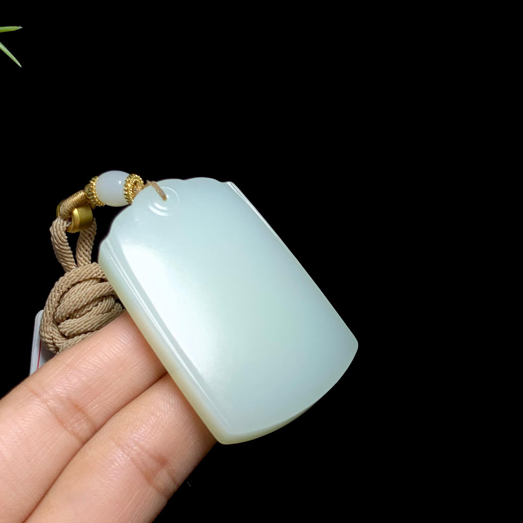 和田山料白玉无事牌（41.6g）