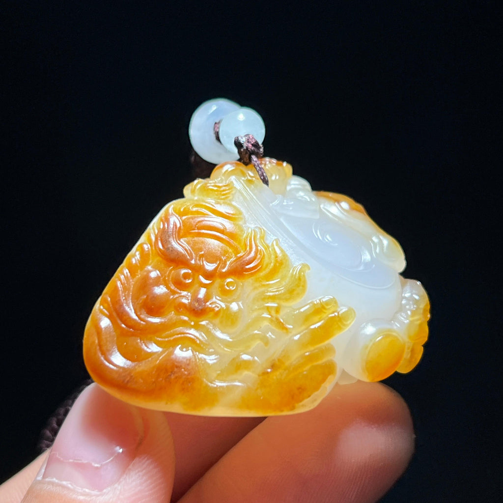 和田玉籽料钟馗（40.2g）