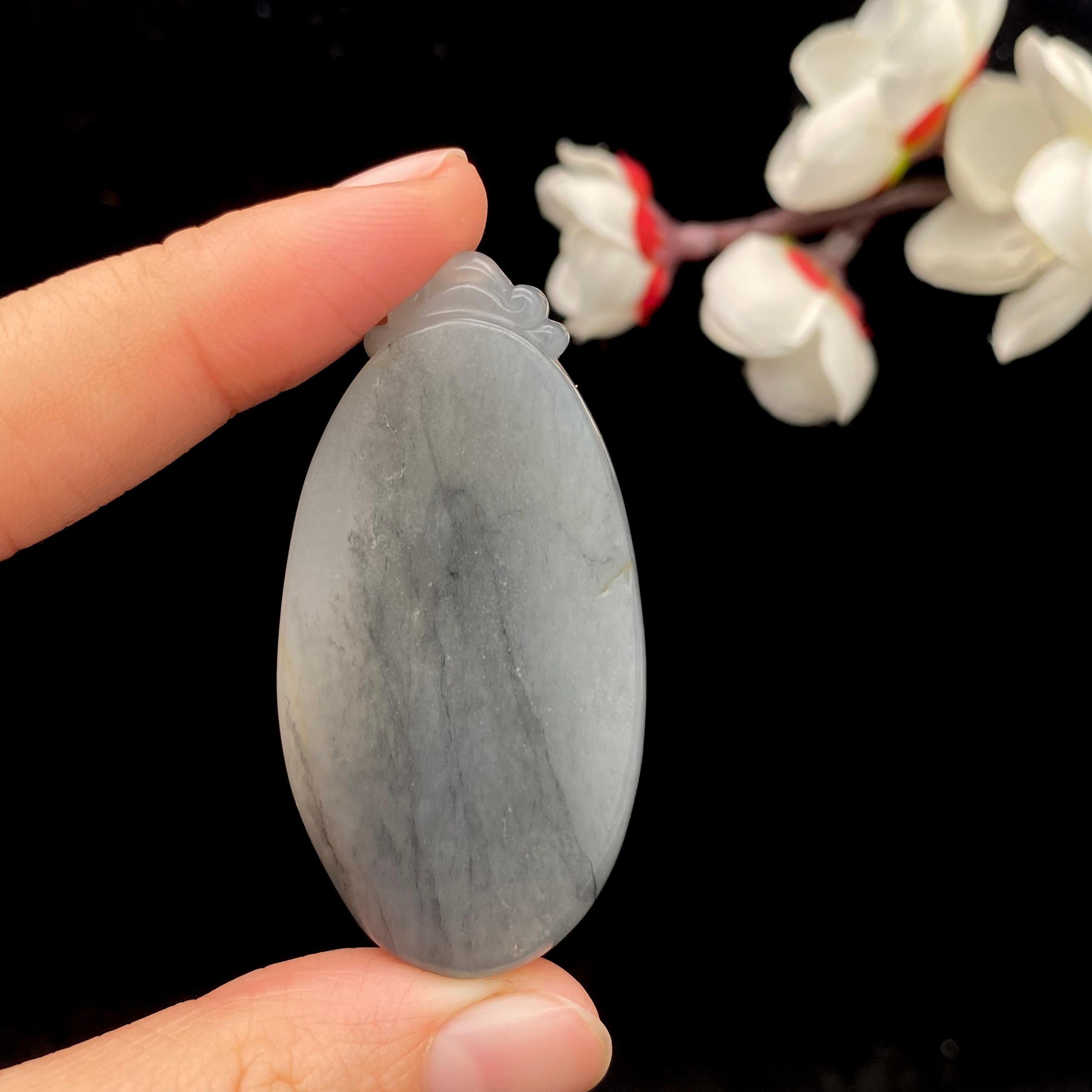 和田玉青花籽料【平安无事牌】（25.4g）