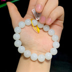 和田山料羊脂白玉手串（44.0g）