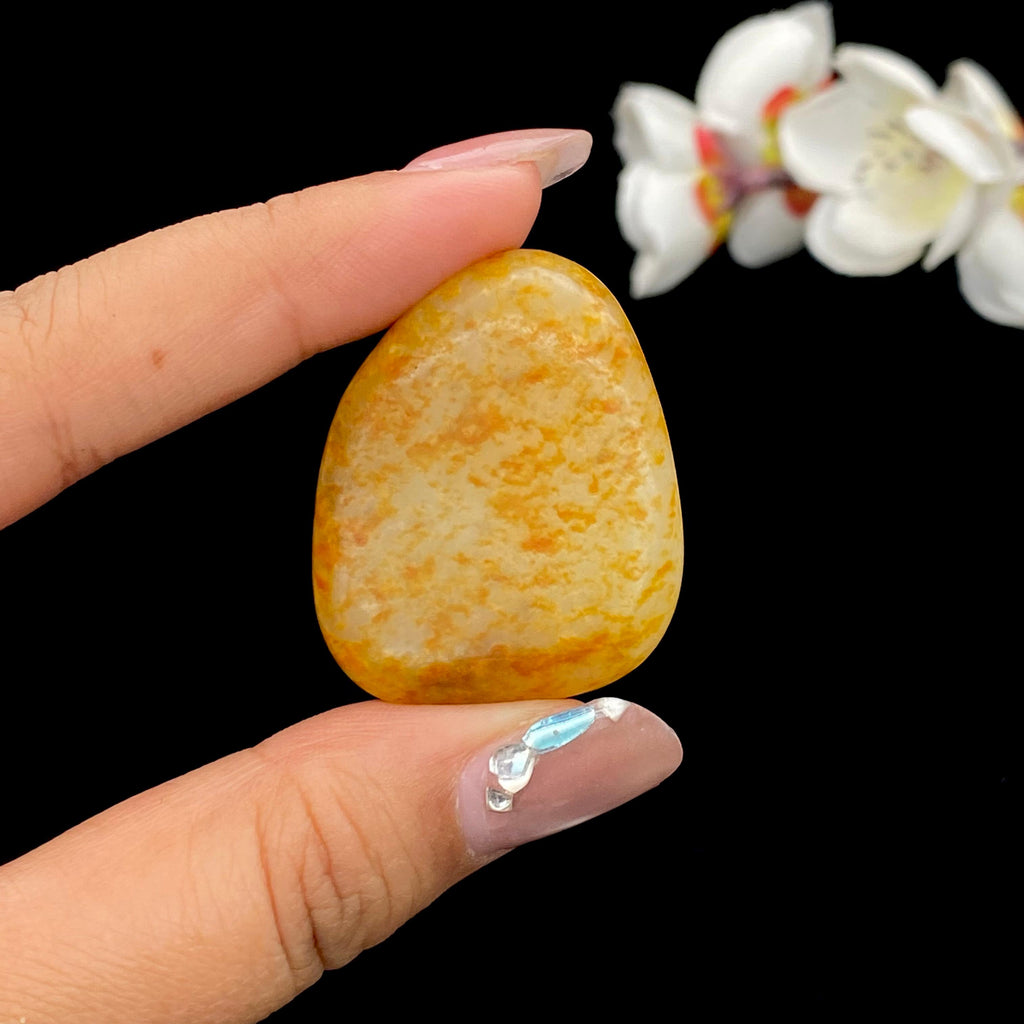 和田玉洒红皮籽料挂件（28.6g）