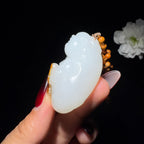 和田玉籽料佛公（46.0g）