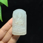 和田白玉高冰底观音挂件（52.2g）