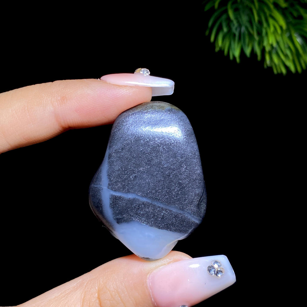 和田玉青花籽料原石（20.3g）