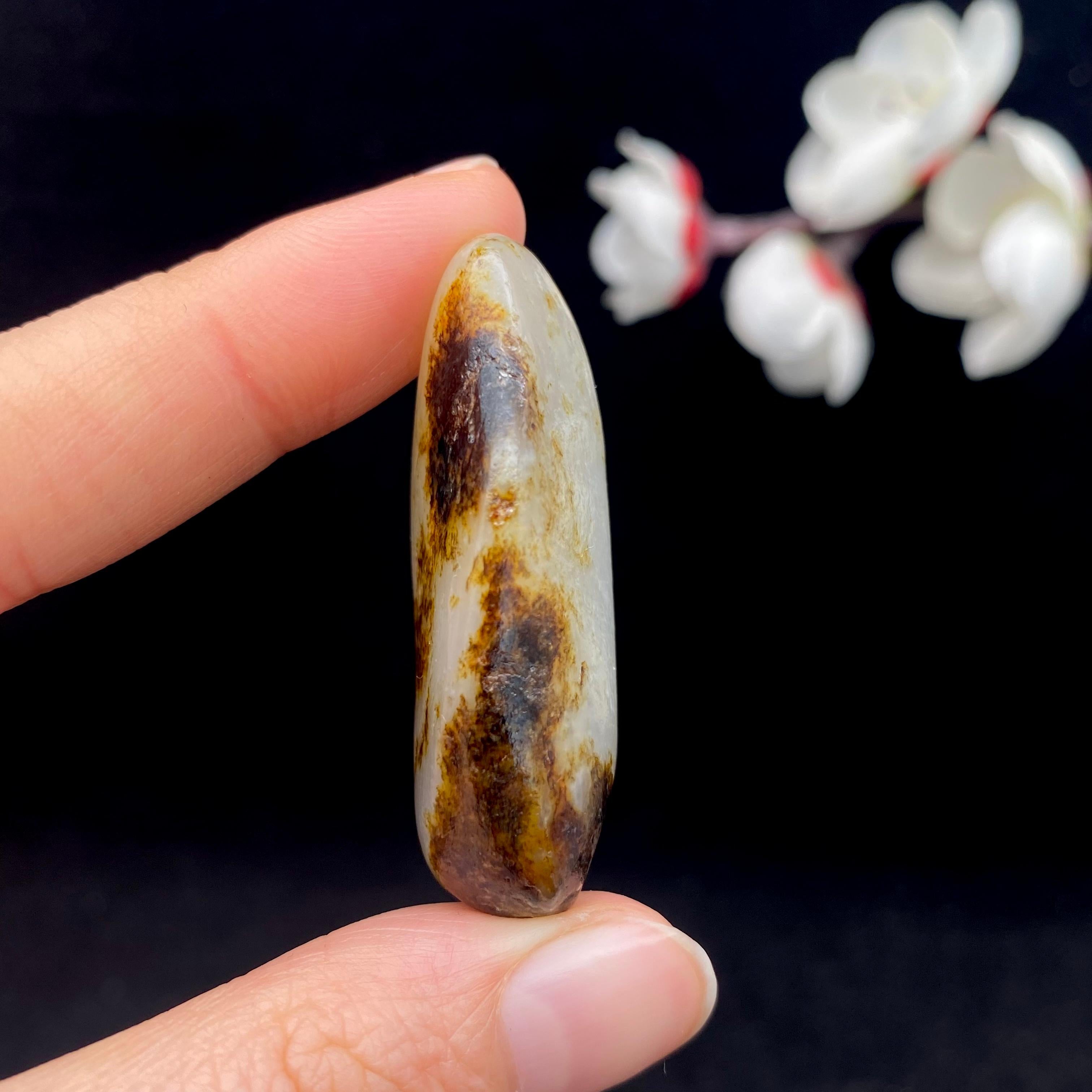 和田玉秋梨皮籽料（18.4g）