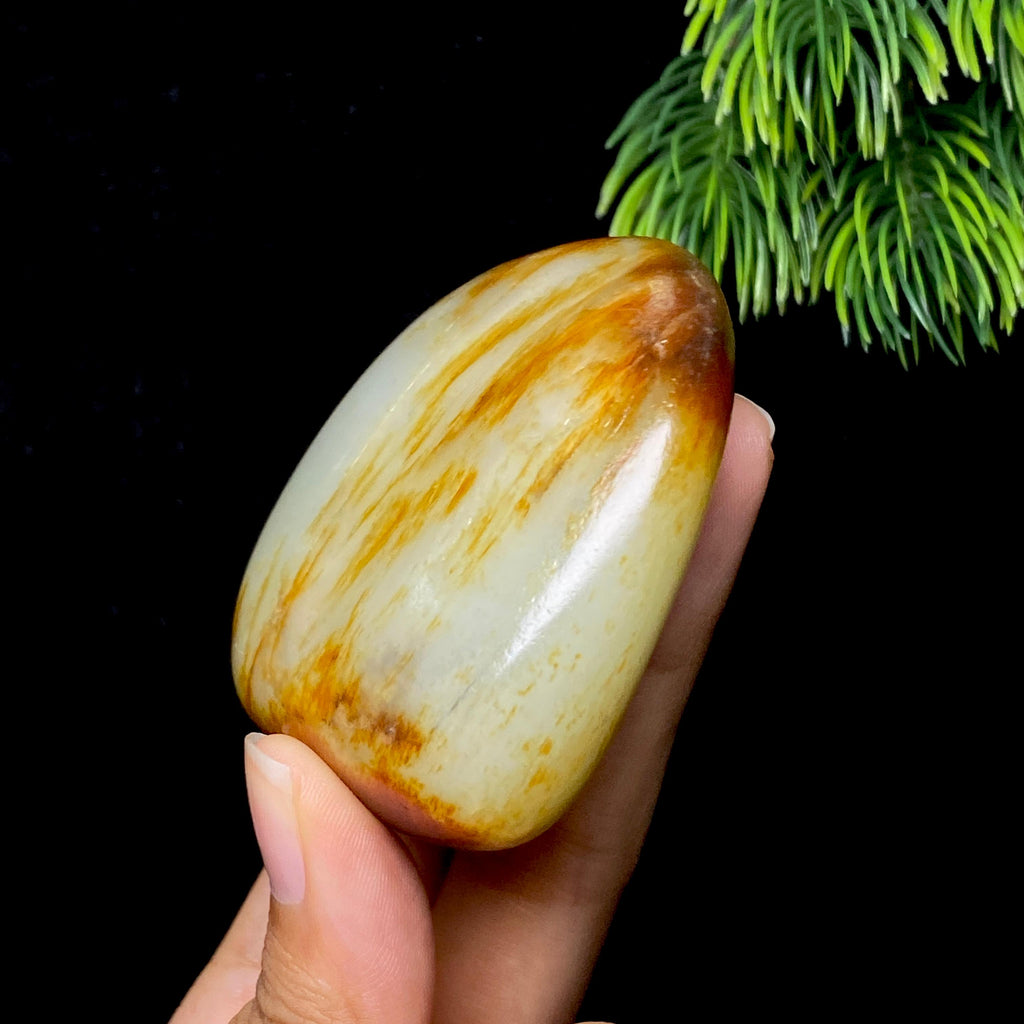 和田玉红皮籽料（141.5g）