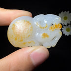 和田玉籽料样样如意（43.2g）