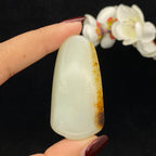 和田玉籽料【平安无事牌】（27.6g）