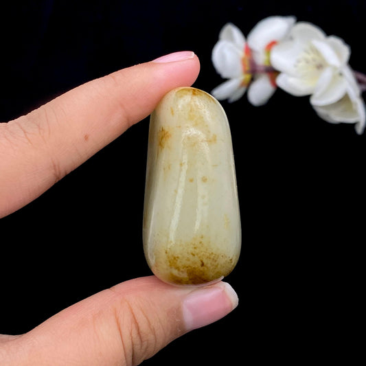 和田玉洒金皮籽料男士挂件（81.4g）